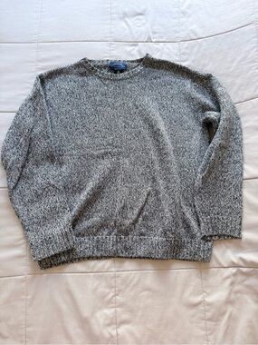 Charter Club Men’s Marled Gray Crewneck Sweater